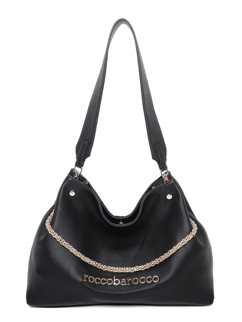ROCCOBAROCCO ADELE Borsa con doppio manico intercambiabile black - Borse Donna