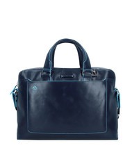 PIQUADRO BLUE SQUARE Cartella in pelle, porta PC 14" - Cartelle Lavoro