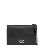 CALVIN KLEIN CK CONV CHAIN Borsa convertible a spalla, a tracolla pvh black - Borse Donna - 1