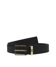 TOMMY HILFIGER TH SQUARE MONOGRAM Cintura in pelle - Cinture
