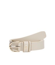 TOMMY HILFIGER ESSENTIAL EFFORTLESS Cintura in pelle Made in Italy - Cinture