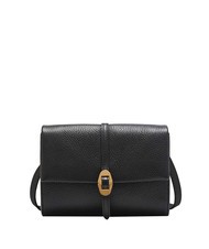 COCCINELLE DORIAN Borsa mini tracolla in pelle martellata Nero - Borse Donna - 1