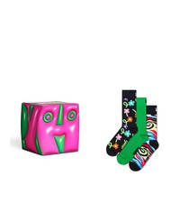 HAPPY SOCKS HYPER CUBE Gift set calze 3 paia - Calze Donna