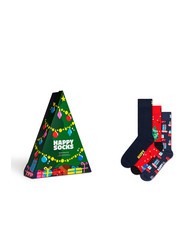 HAPPY SOCKS HOLIDAY TREE Gift set calze 3 paia - Calze Unisex