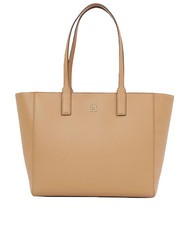 TOMMY HILFIGER TH SOFT LOGO Shopping Bag safari canvas - Borse Donna - 1