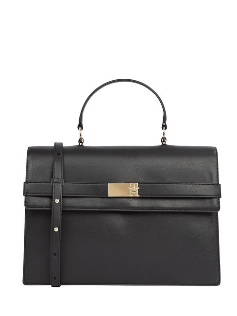 TOMMY HILFIGER TH HERITAGE Borsa a mano, con tracolla black - Borse Donna