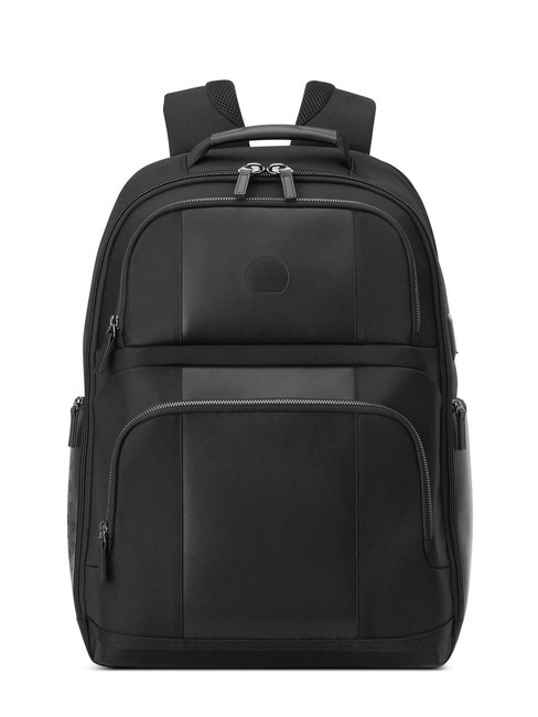 DELSEY WAGRAM Zaino in nylon porta PC 17,3" Nero - Zaini da lavoro porta PC
