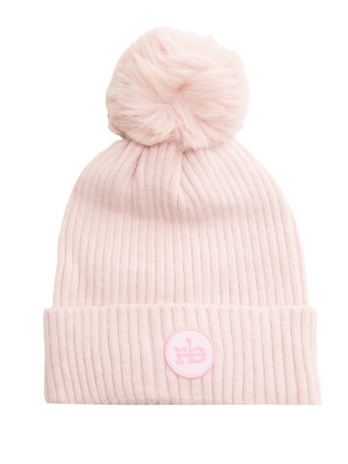 ROCCOBAROCCO PON PON Berretto con risvolto cipria - Cappelli