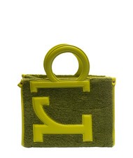 ROCCOBAROCCO ICONIC TEDDY Borsa tote con tracolla acid green - Borse Donna - 1