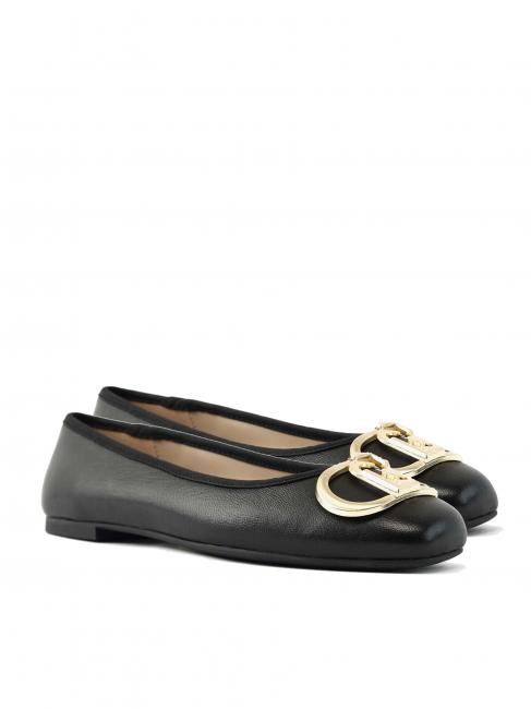 LIUJO DAFNE 04 Ballerine in pelle nero - Scarpe Donna