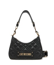 LOVE MOSCHINO GEOMETRIC QUILTED Borsa a tracolla Nero - Borse Donna - 1