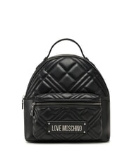 LOVE MOSCHINO QUILTED Zaino con tasca Nero/nero - Borse Donna - 1
