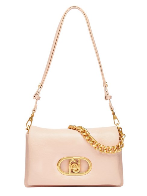 LIUJO LAPUFFY Borsa a spalla con flap cipria - Borse Donna