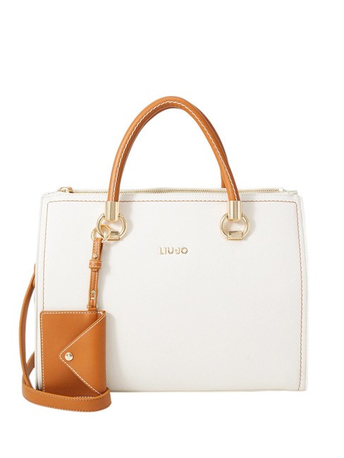 LIUJO MANHATTAN  Borsa a mano, con tracolla cream/bran - Borse Donna