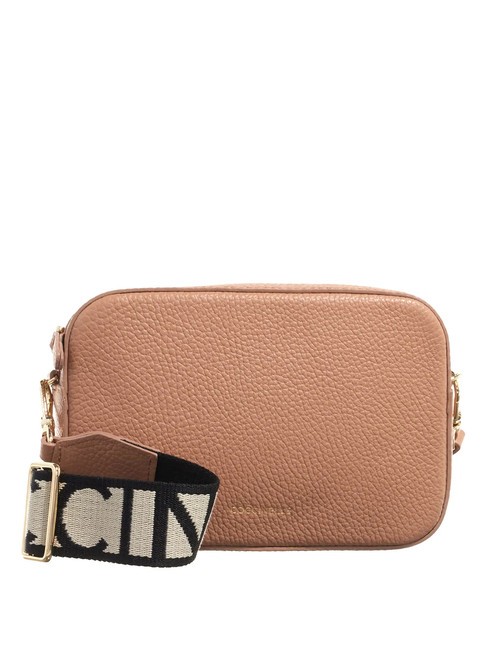 COCCINELLE TEBE Borsa a tracolla in pelle martellata skin - Borse Donna