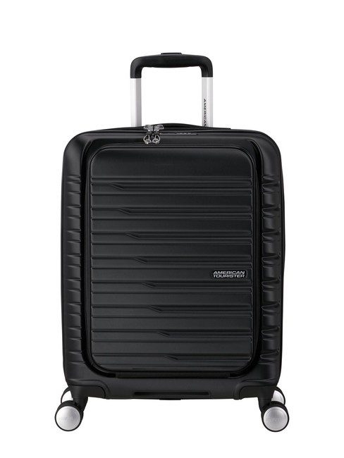AMERICAN TOURISTER FLASHLINE Trolley cabina con tasca porta pc 15.6" shadow black - Bagagli a mano