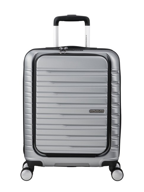 AMERICAN TOURISTER FLASHLINE Trolley cabina con tasca porta pc 15.6" skysilver - Bagagli a mano