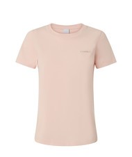PINKO START T-shirt con logo rosa-castano pallido - T-shirt e Top Donna - 1