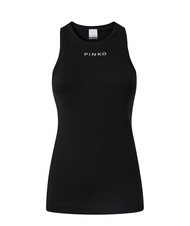 PINKO DISTINTO Canottiera a costine - T-shirt e Top Donna