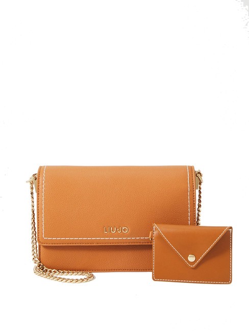 LIUJO MANHATTAN Borsa a tracolla con pouch bran - Borse Donna