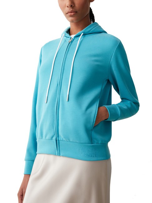 COLMAR GIRLY Felpa con cappuccio full zip antarctica - Felpe Donna