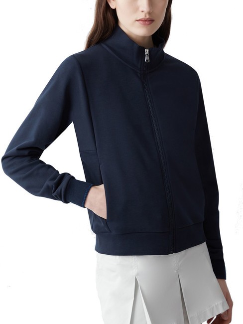 COLMAR CONNECTIVE Felpa collo alto full zip navy blue - Felpe Donna
