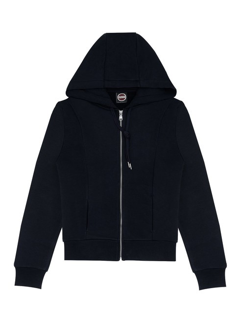 COLMAR CONNECTIVE Felpa full zip con cappuccio black - Felpe Donna