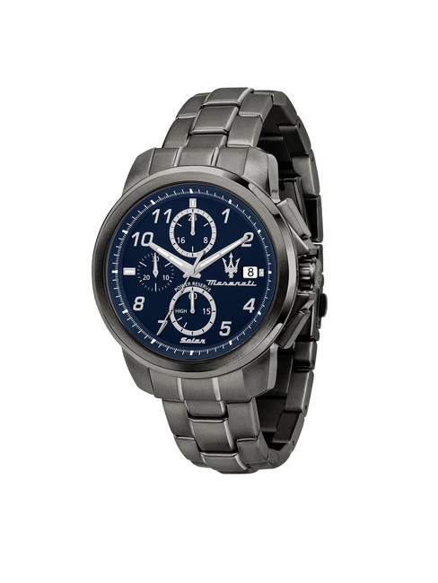 MASERATI SUCCESSO SOLAR Orologio multifunzione blu - Orologi