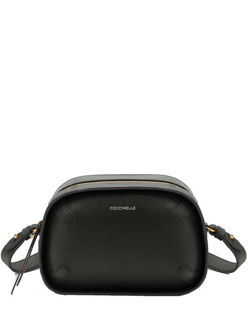 COCCINELLE MALETA CALF Mini Bag a tracolla, in pelle Nero - Borse Donna
