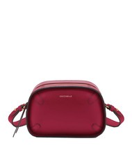 COCCINELLE MALETA CALF Mini Bag a tracolla, in pelle sangria - Borse Donna - 1