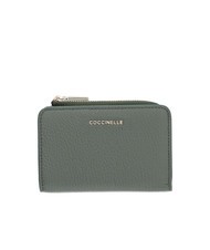 COCCINELLE METALLIC SOFT Portafoglio piccolo in pelle - Portafogli Donna