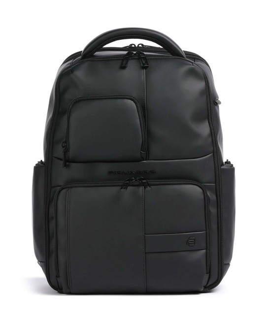 PIQUADRO WOLLEM Zaino porta PC 14"/ iPad 12,9" Nero - Zaini da lavoro porta PC