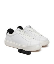 LOVE MOSCHINO BOLD 40 Sneakers in pelle bianco/nero - Scarpe Donna - 1