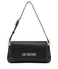 LOVE MOSCHINO LOGO LETTERING Borsa a spalla Nero - Borse Donna - 1