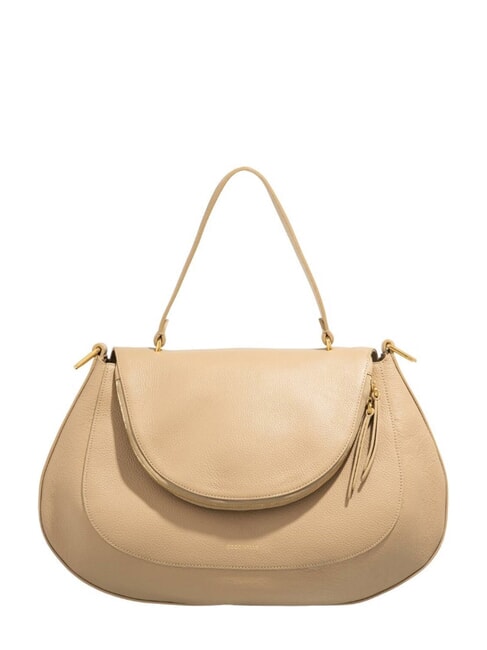 COCCINELLE SOLE Borsa a mano, con tracolla, in pelle toasted - Borse Donna