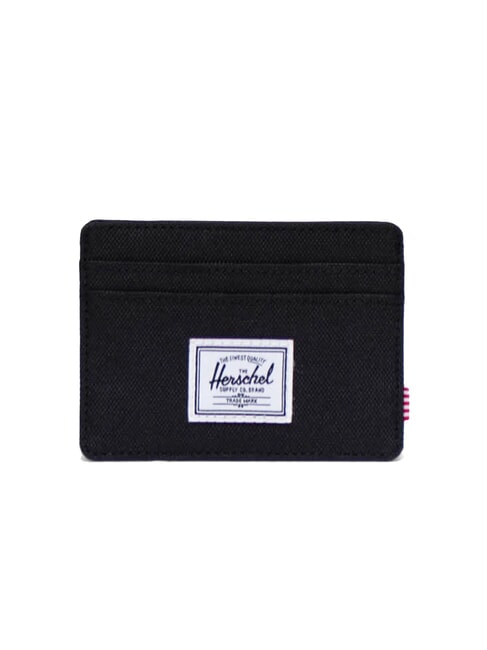 HERSCHEL CHARLIE RFID Porta carte piatto NERO - Portafogli Uomo