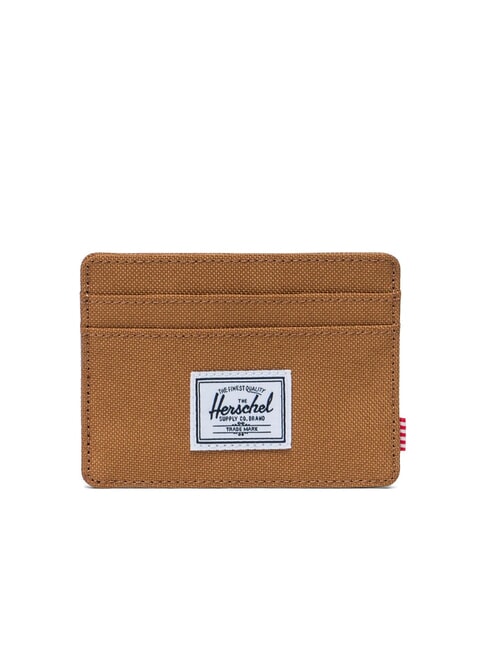 HERSCHEL CHARLIE RFID Porta carte piatto rubber - Portafogli Uomo