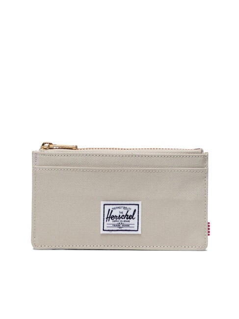 HERSCHEL OSCAR Portacarte piatto con portamonete light pelican - Portafogli Uomo