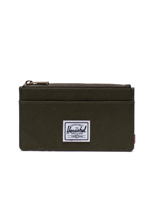 HERSCHEL OSCAR Portacarte piatto con portamonete ivygr - Portafogli Uomo