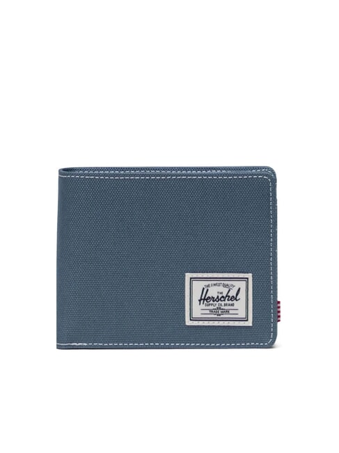 HERSCHEL ROY Portafoglio blue mirage/white stitch - Portafogli Uomo