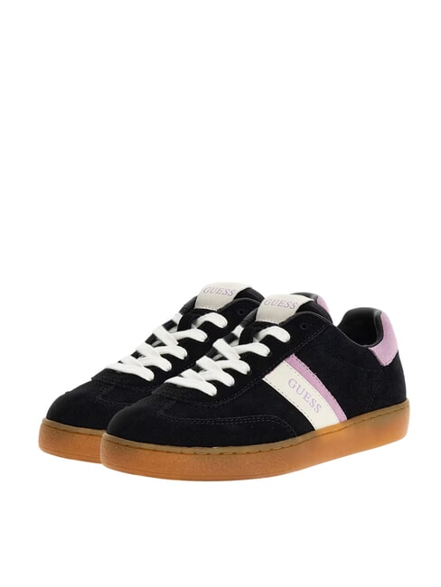 GUESS NOLINAS Sneakers in pelle suede NERO - Scarpe Donna