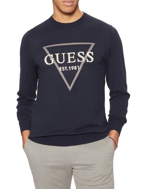 GUESS FABIAN  Felpa smartblue - Maglie Uomo