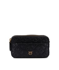 PINKO EMBOSSED LOGO Borsa camera case a tracolla - Borse Donna