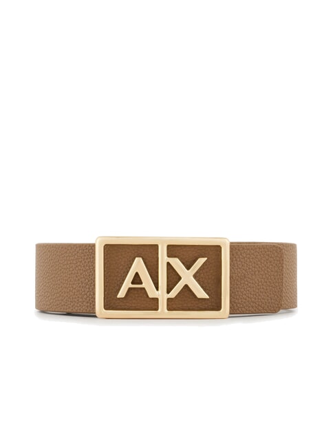 ARMANI EXCHANGE A|X BUCKLE Cintura con maxi logo dark pisco/dark pisc - Cinture