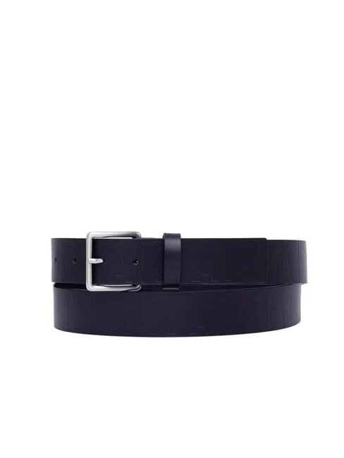 ARMANI EXCHANGE A|X EMBOSSED Cintura accorciabile blu navy - Cinture