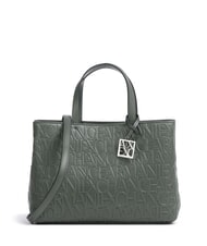 ARMANI EXCHANGE LOGO EMBOSSED Shopper a mano, con tracolla absinthe - Borse Donna - 1