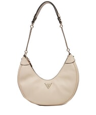 Borsa Donna Hobo A Spalla GUESS Linea Fynna Colore Black Multi A Sconto