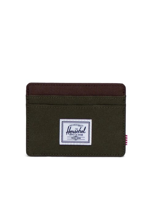 HERSCHEL CHARLIE  Portacard piatto ivygr/chco - Portafogli Donna