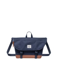 HERSCHEL COVE Cartella messenger, pc 15.6" navy/saddle brown - Cartelle Lavoro - 1