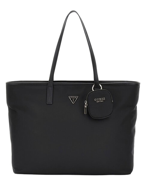 GUESS ECO GEMMA  Shopping Bag NERO - Borse Donna